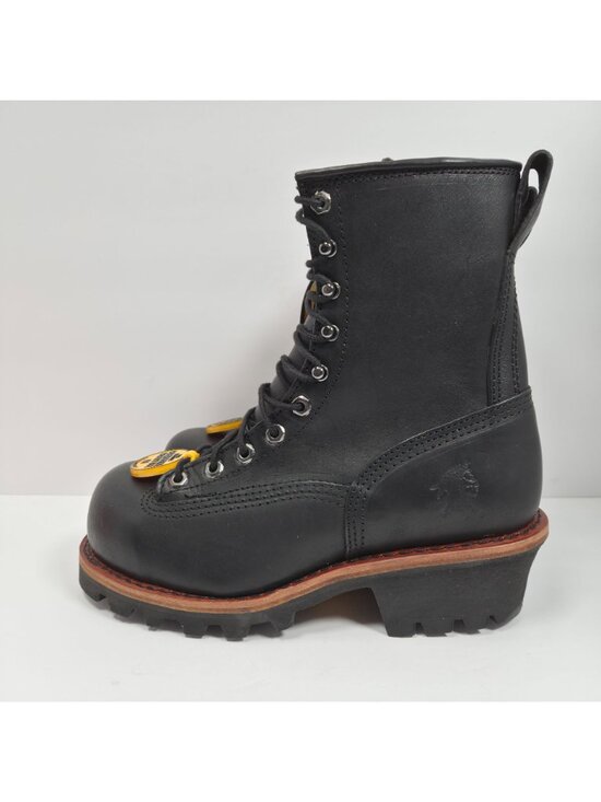 Chippewa Men\'s Black Composite Toe Leather Work Boots 73111 US Size 8M NWT main image 4